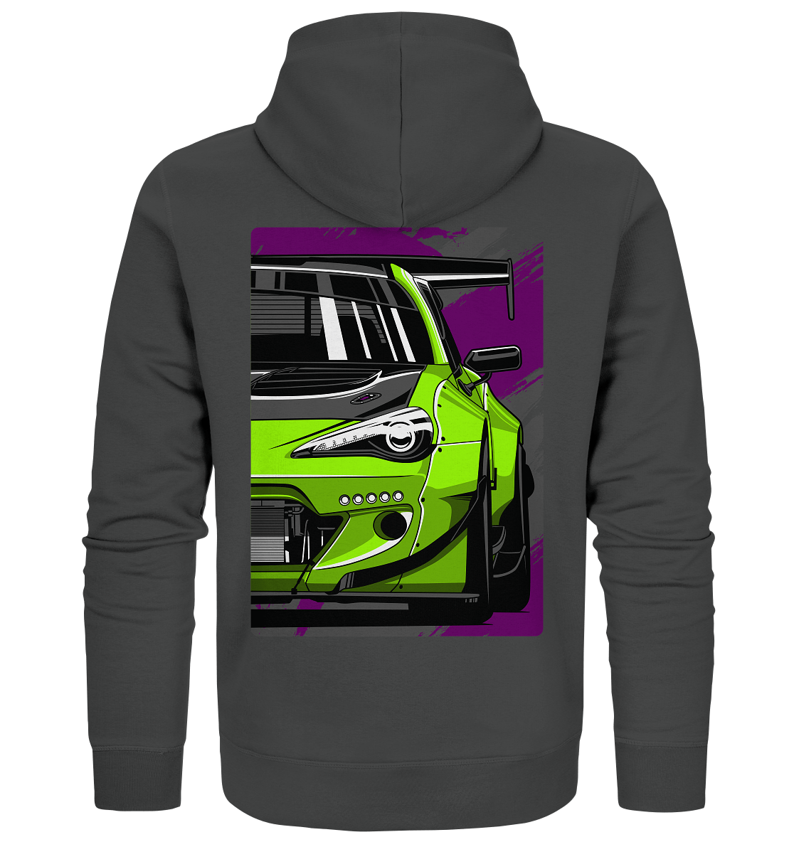 Widebody Toyota GT86 Front - Organic Zipper - MotoMerch.de