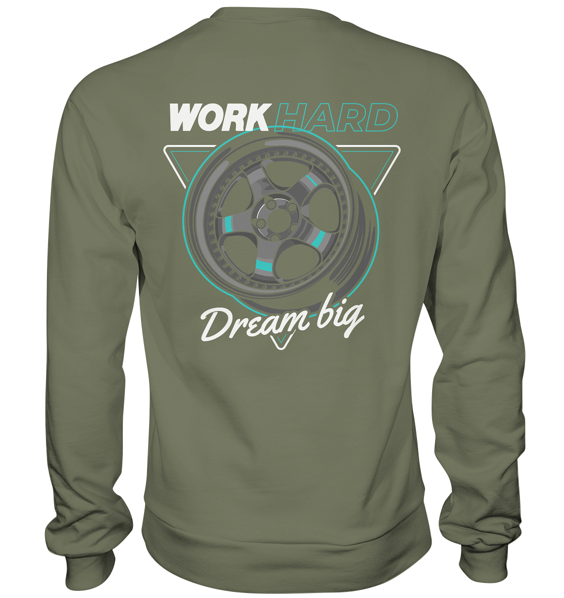 WORK hard - Premium Sweatshirt - MotoMerch.de