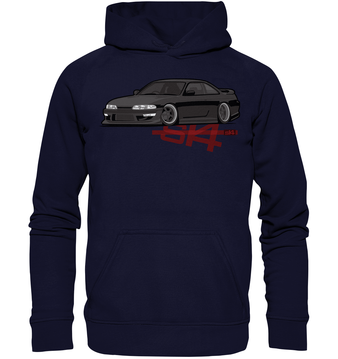 Zenki Nissan S14 - Basic Unisex Hoodie XL - MotoMerch.de