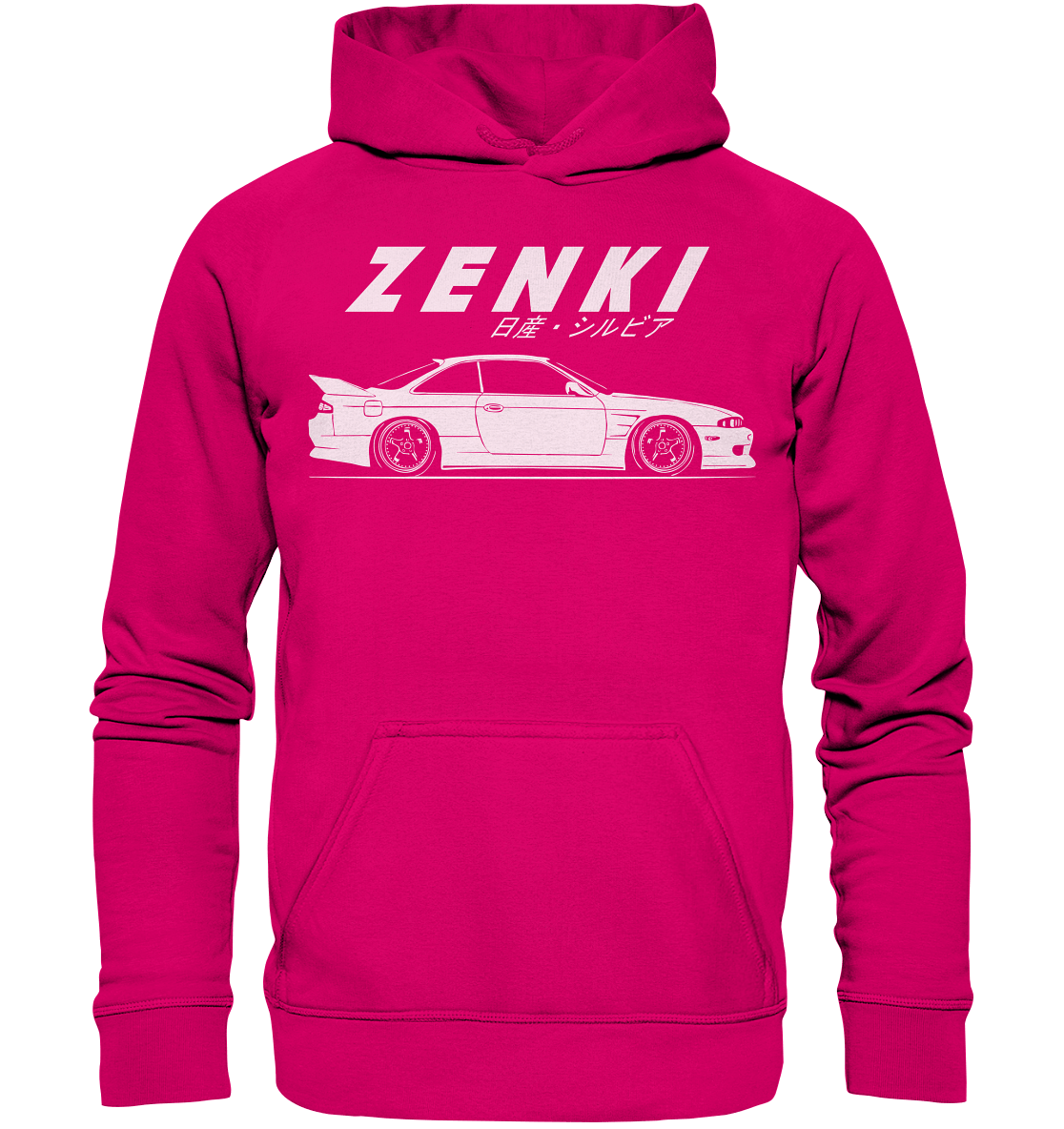 Zenki Nissan Silvia S14 - Basic Unisex Hoodie - MotoMerch.de