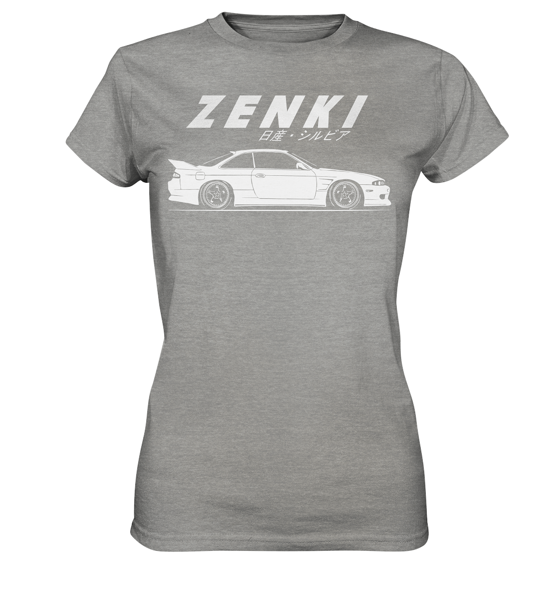 Zenki Nissan Silvia S14 - Ladies Premium Shirt - MotoMerch.de