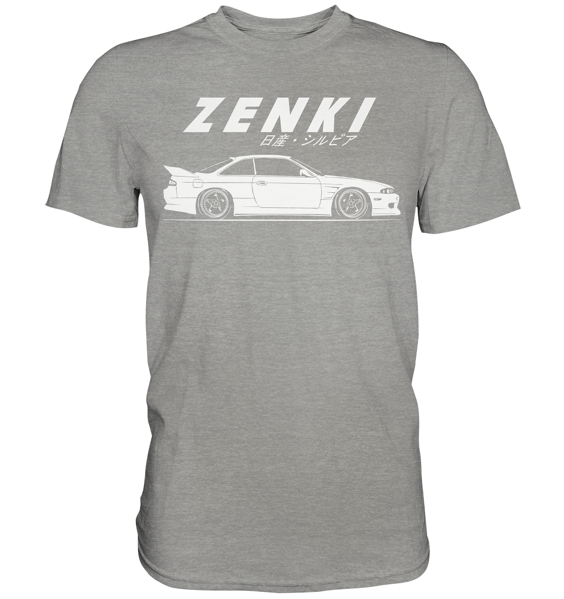 Zenki Nissan Silvia S14 - Premium Shirt - MotoMerch.de