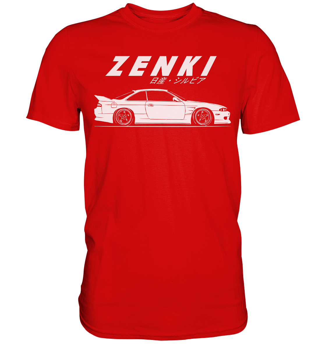 Zenki Nissan Silvia S14 - Premium Shirt - MotoMerch.de