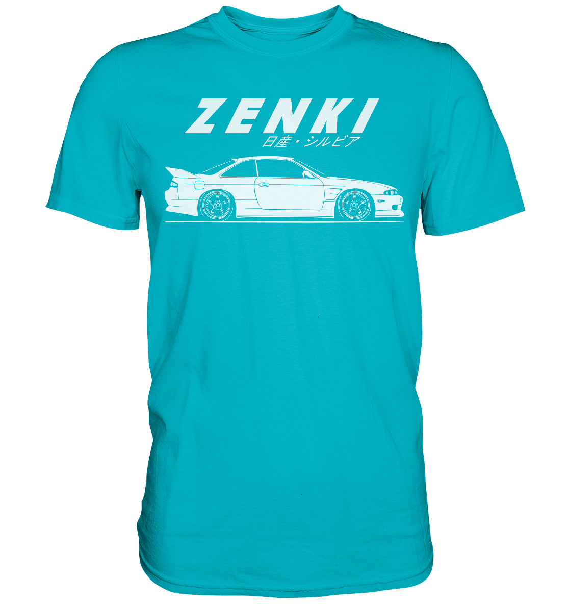 Zenki Nissan Silvia S14 - Premium Shirt - MotoMerch.de
