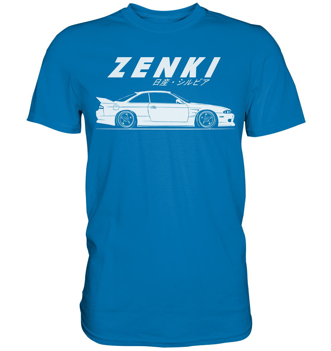 Zenki Nissan Silvia S14 - Premium Shirt - MotoMerch.de