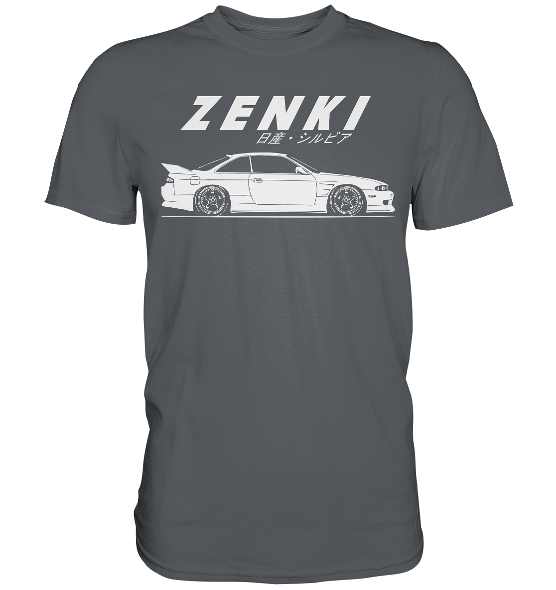 Zenki Nissan Silvia S14 - Premium Shirt - MotoMerch.de
