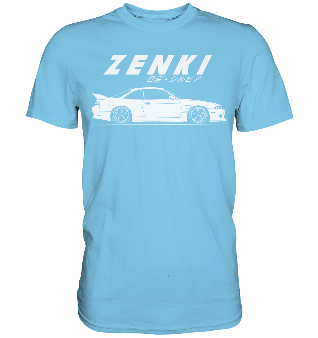 Zenki Nissan Silvia S14 - Premium Shirt - MotoMerch.de