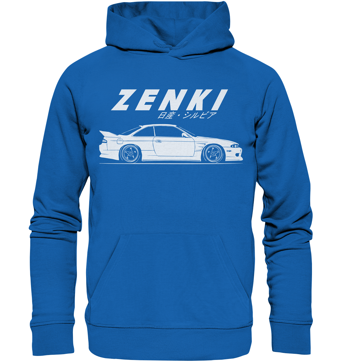 Zenki Nissan Silvia S14 - Premium Unisex Hoodie - MotoMerch.de