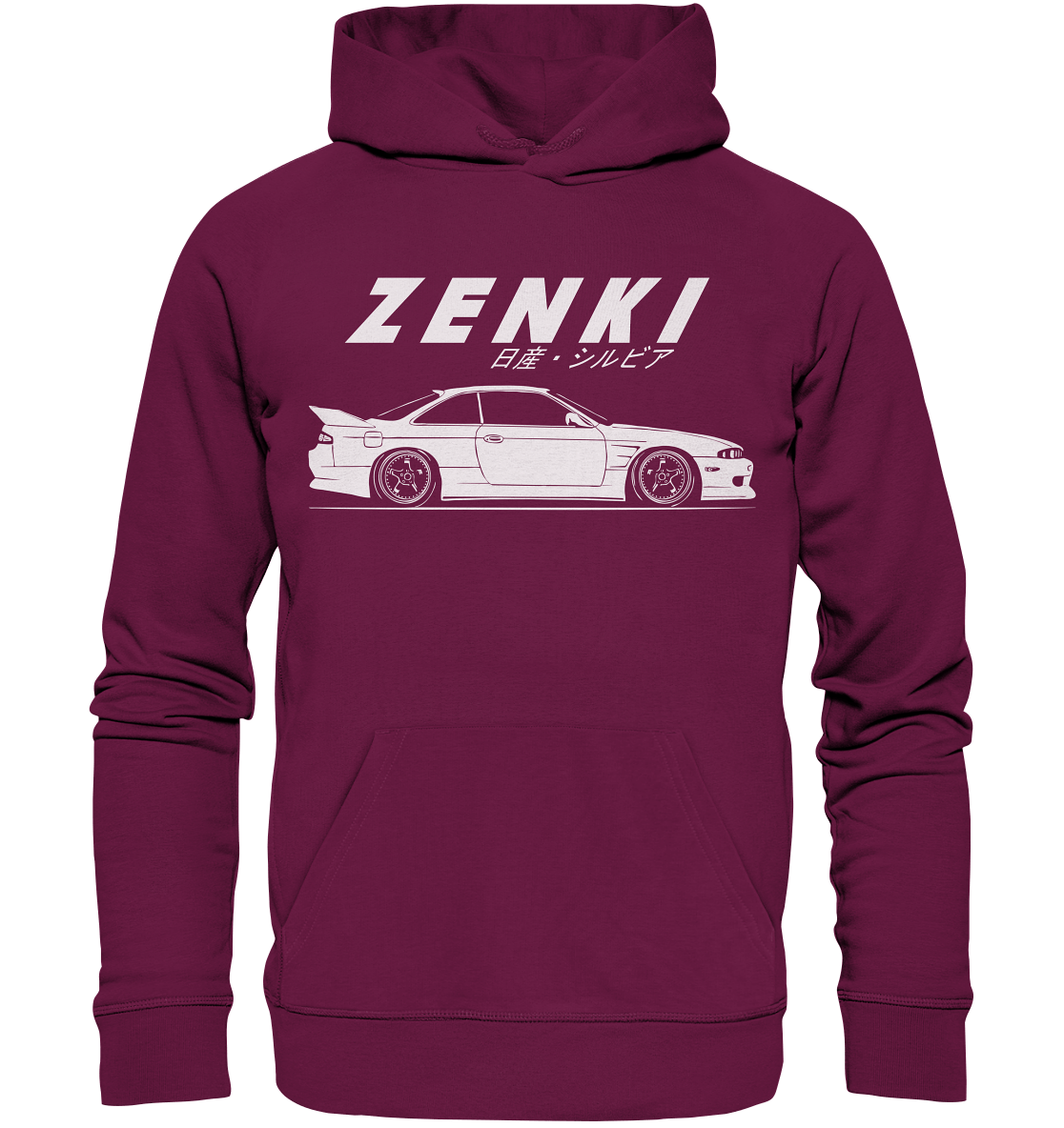 Zenki Nissan Silvia S14 - Premium Unisex Hoodie - MotoMerch.de
