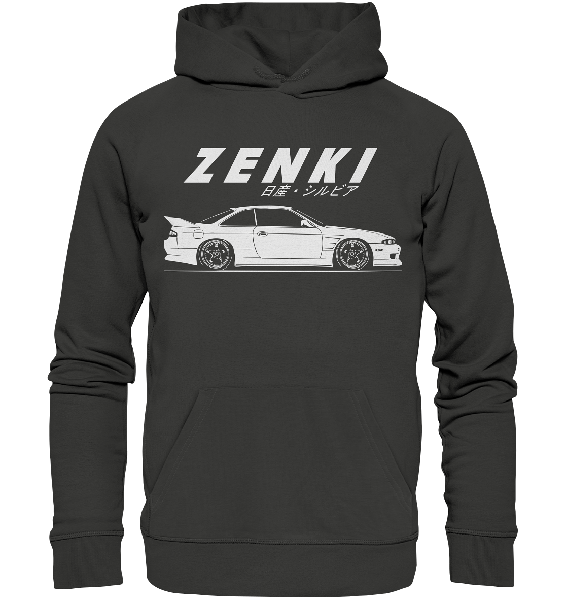 Zenki Nissan Silvia S14 - Premium Unisex Hoodie - MotoMerch.de