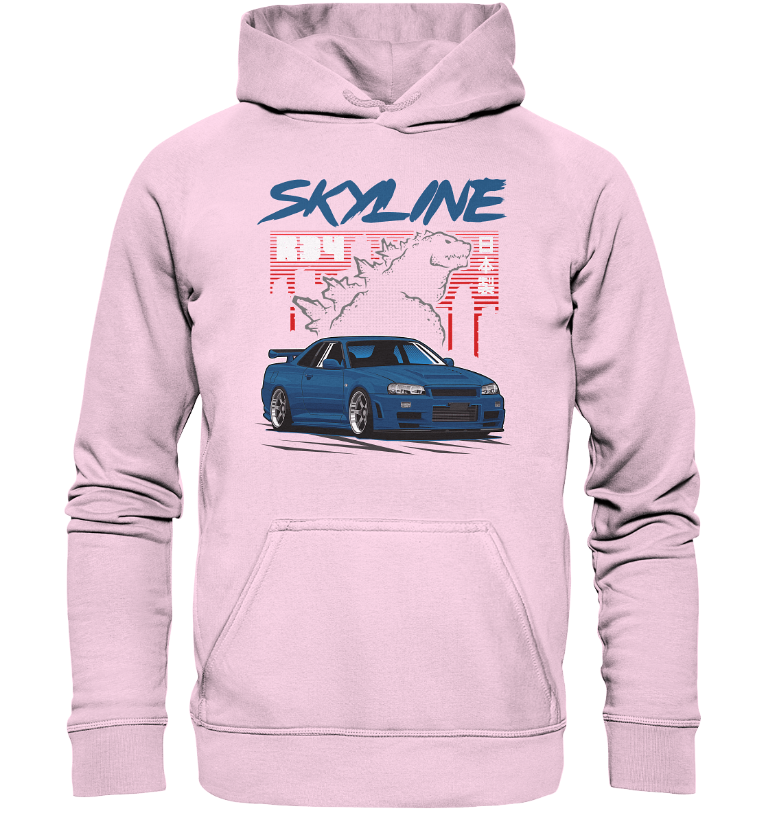 Zilla R34 GT-R - Basic Unisex Hoodie - MotoMerch.de