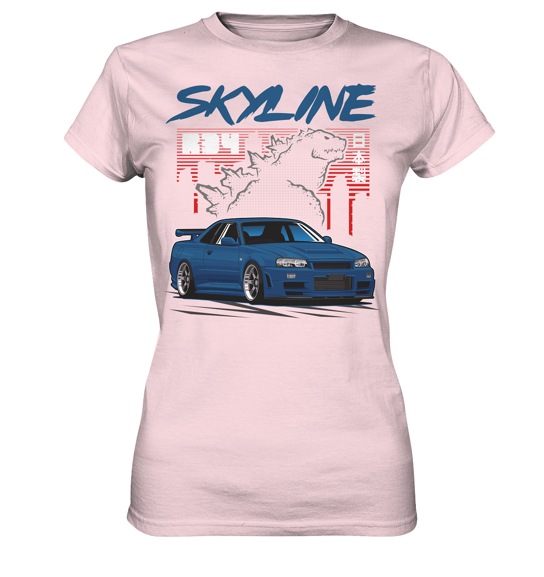 Zilla R34 GT-R - Ladies Premium Shirt - MotoMerch.de