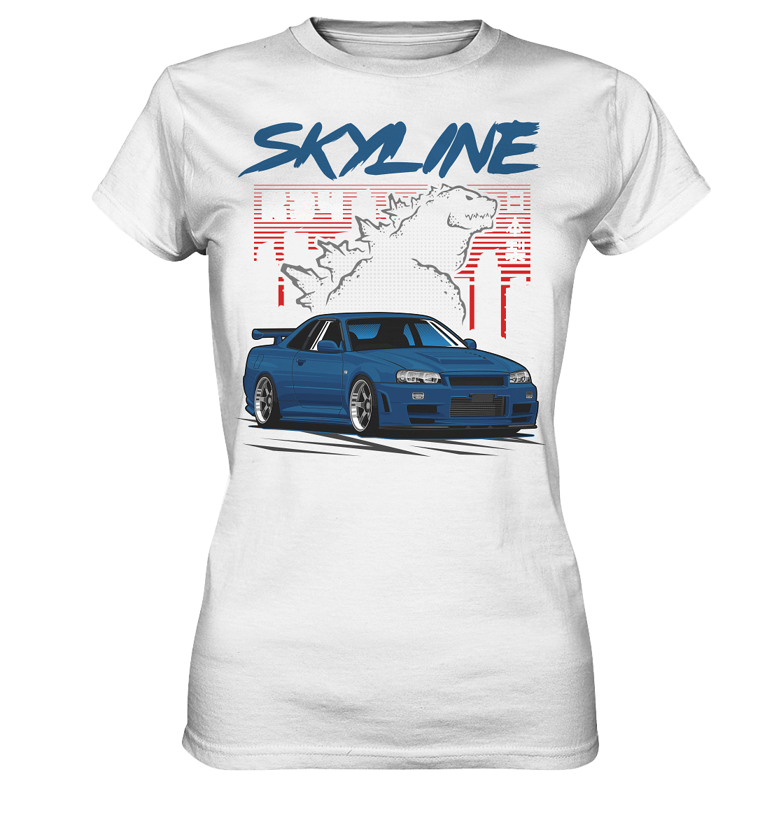 Zilla R34 GT-R - Ladies Premium Shirt - MotoMerch.de
