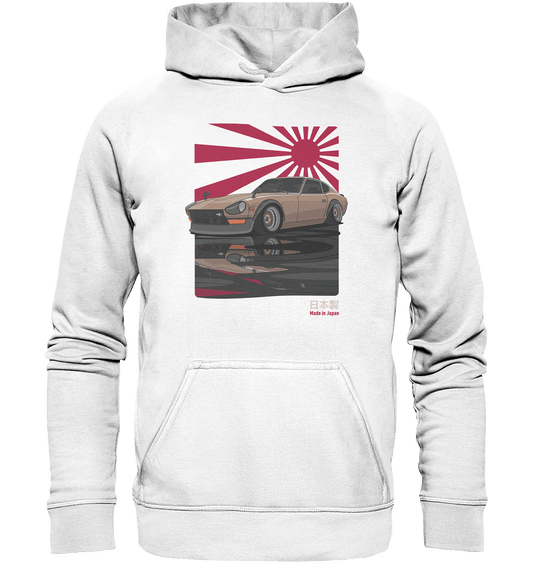 240Z Rising Sun - Basic Unisex Hoodie - MotoMerch.de