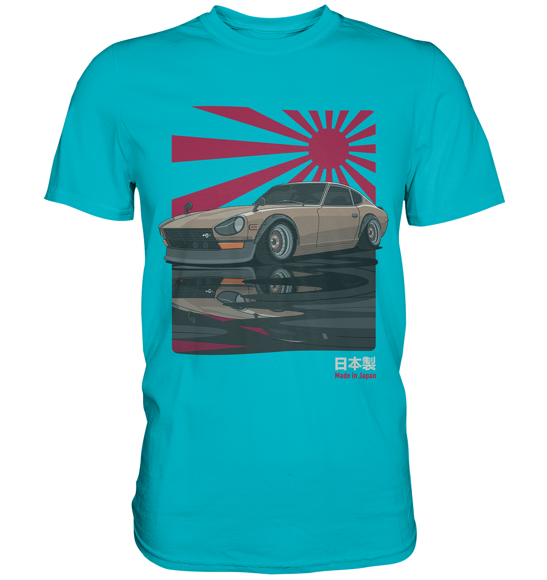 240Z Rising Sun - Premium Shirt - MotoMerch.de