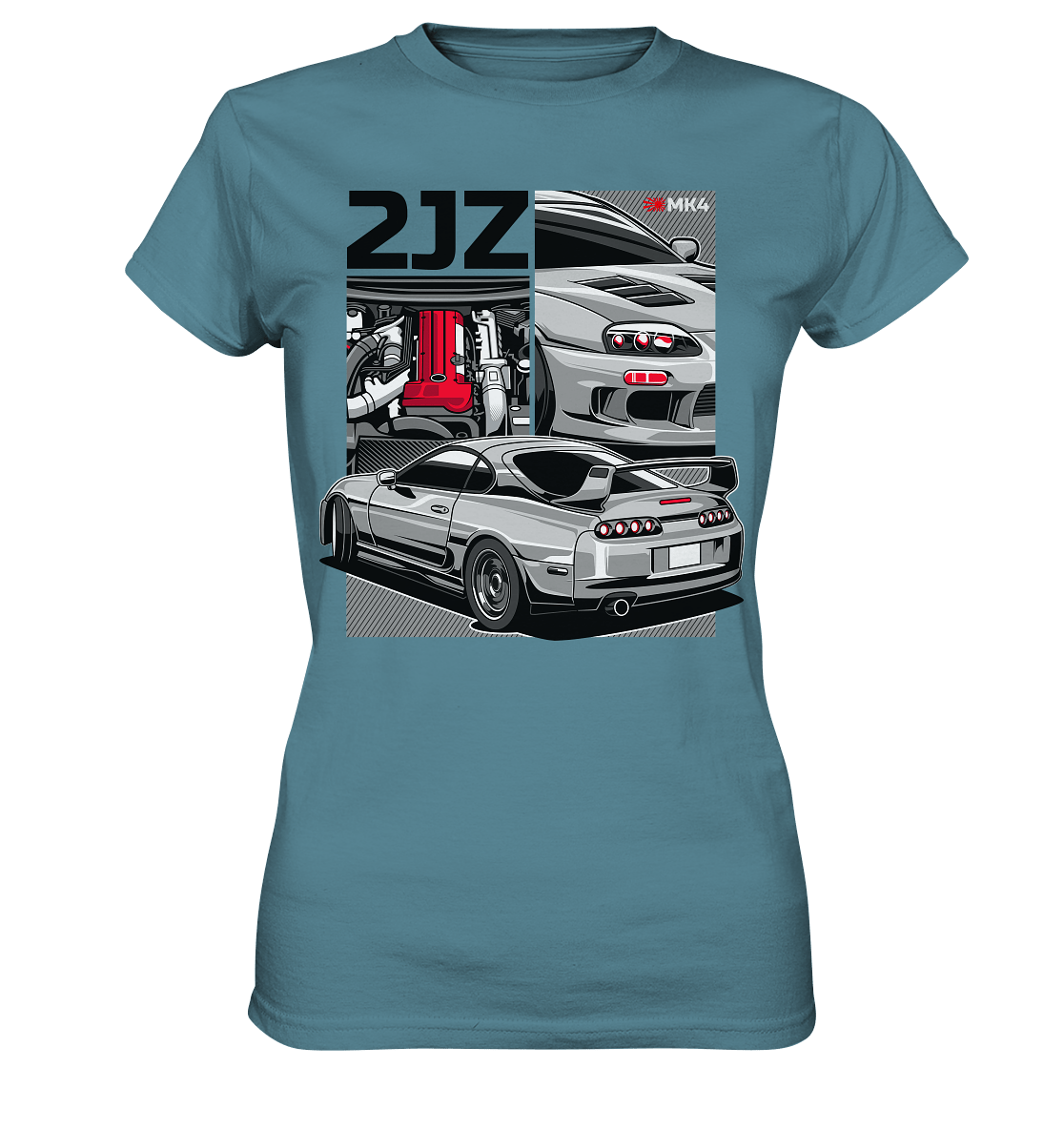 2JZ Supra - Ladies Premium Shirt - MotoMerch.de