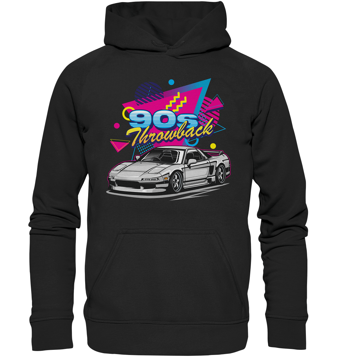 90s Throwback Honda NSX - Basic Unisex Hoodie XL - MotoMerch.de