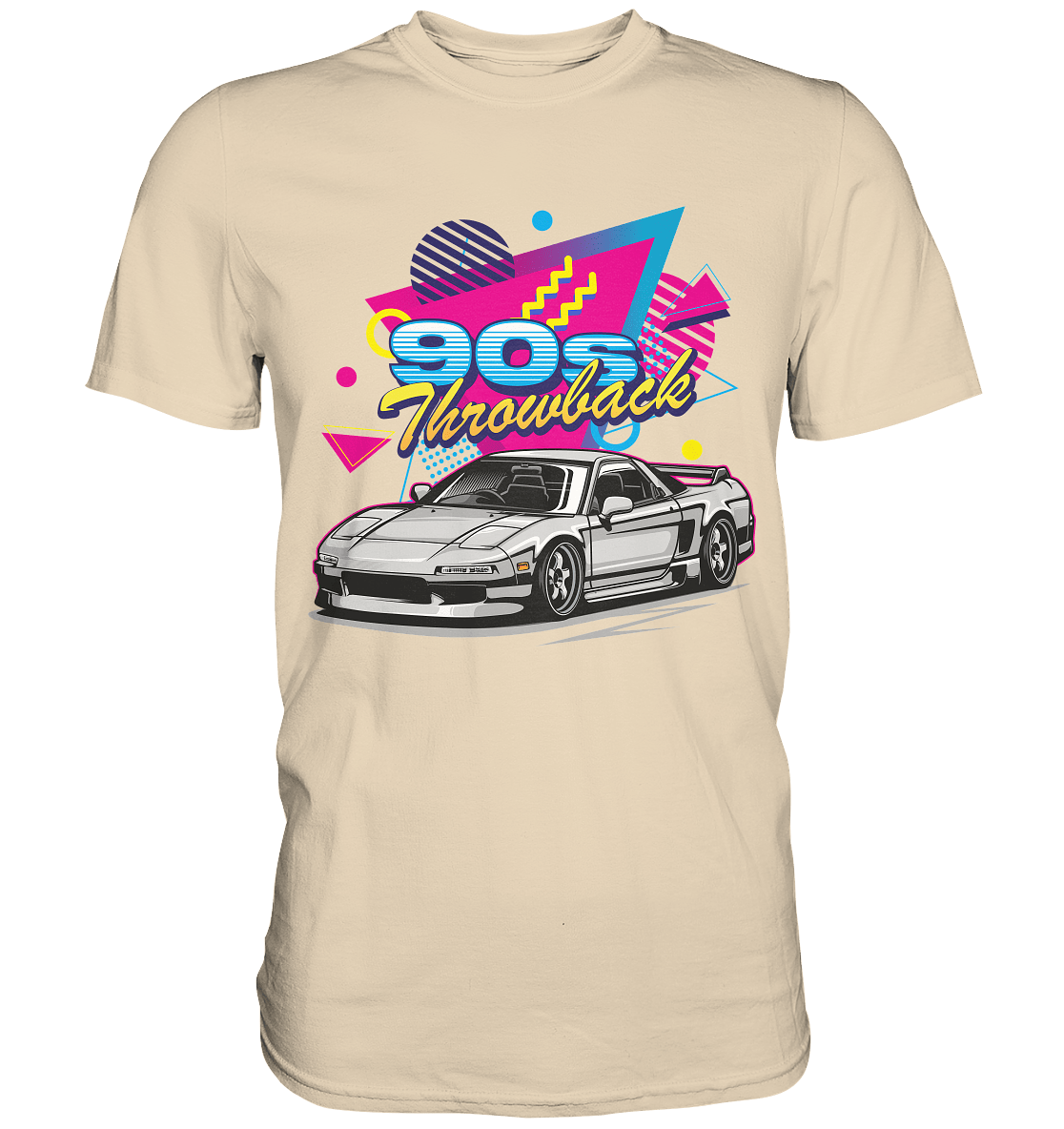 90s Throwback Honda NSX - Premium Shirt - MotoMerch.de