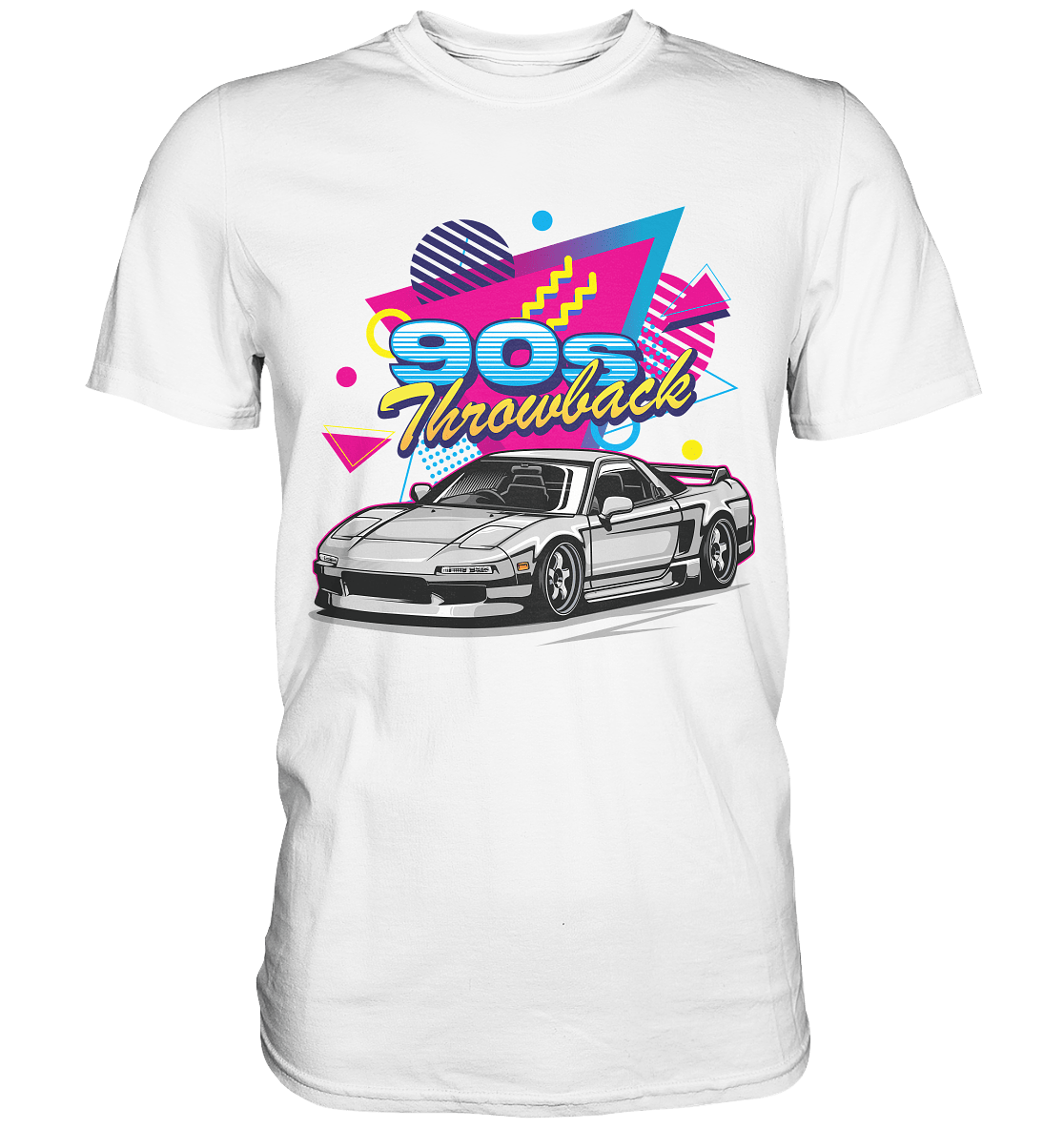 90s Throwback Honda NSX - Premium Shirt - MotoMerch.de