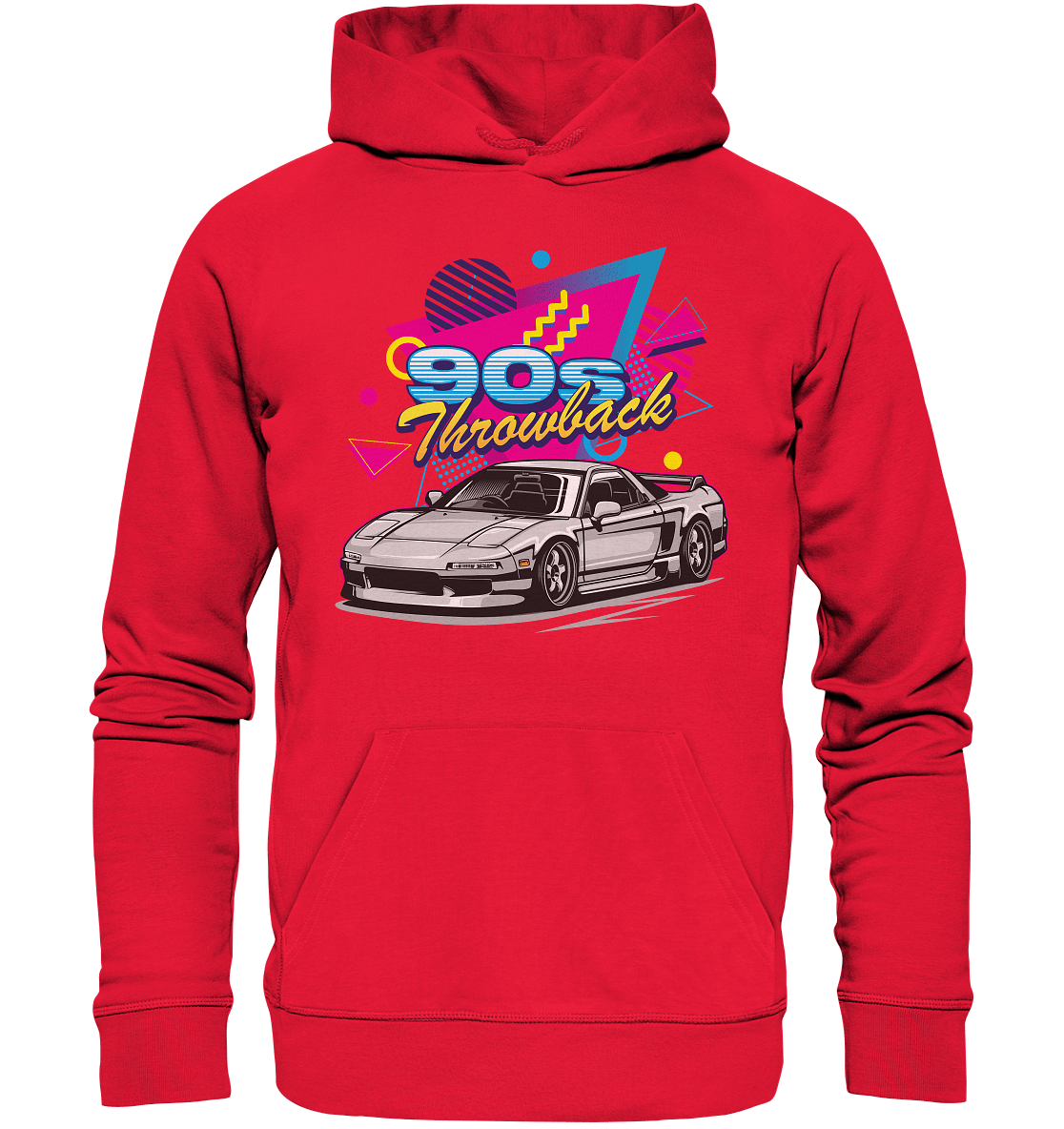 90s Throwback Honda NSX - Premium Unisex Hoodie - MotoMerch.de