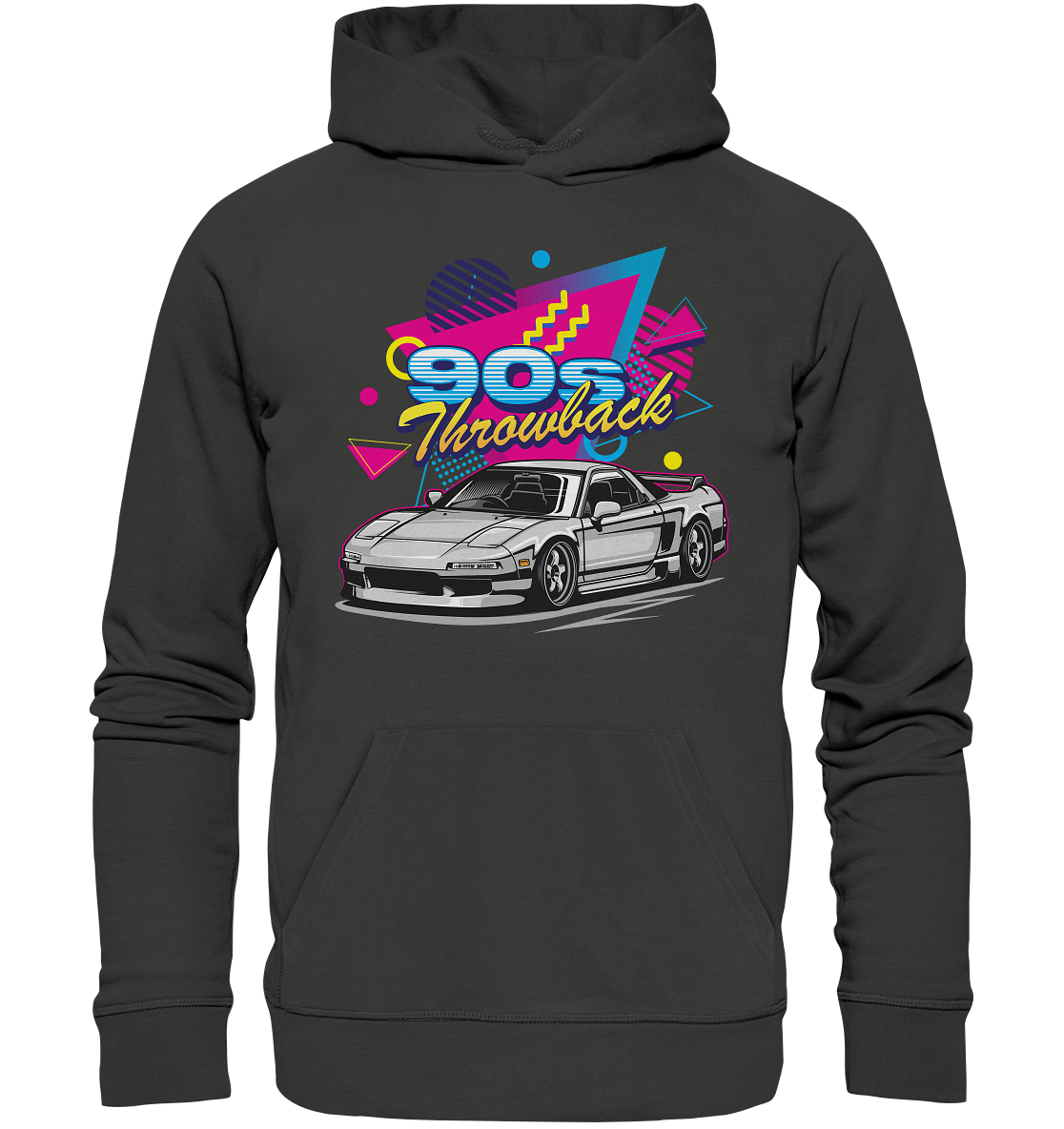 90s Throwback Honda NSX - Premium Unisex Hoodie - MotoMerch.de