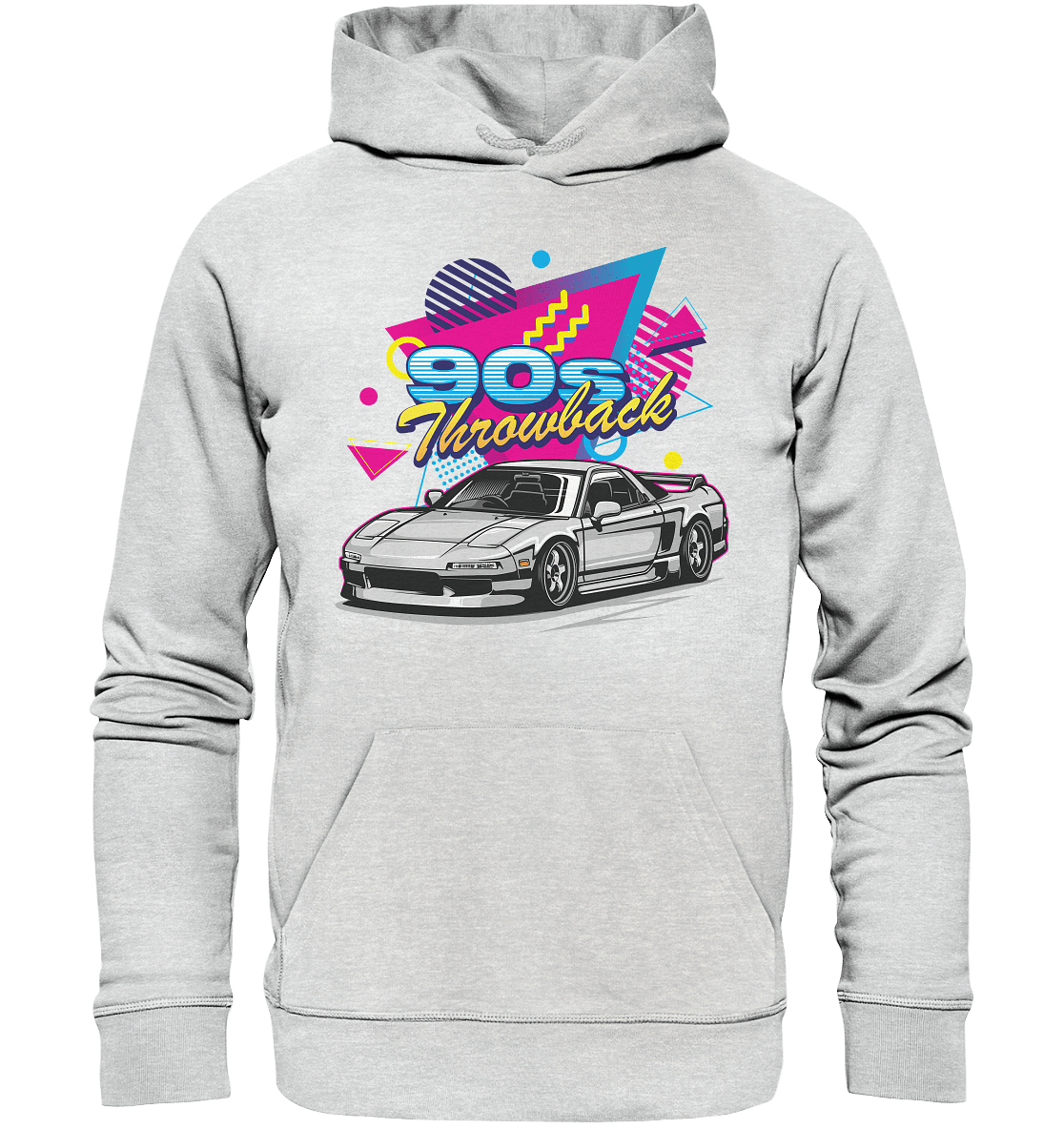 90s Throwback Honda NSX - Premium Unisex Hoodie - MotoMerch.de