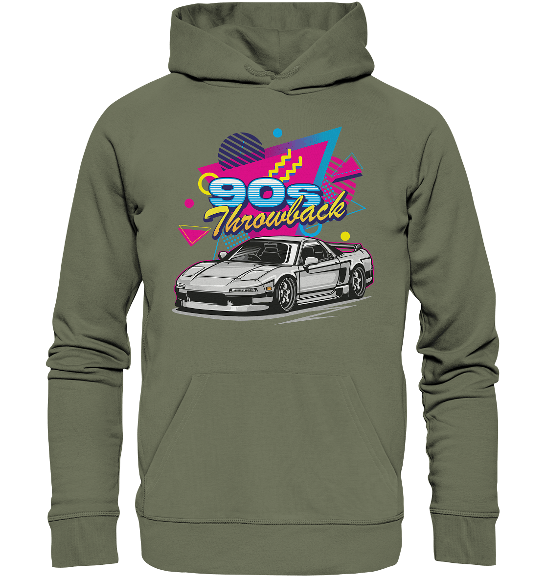 90s Throwback Honda NSX - Premium Unisex Hoodie - MotoMerch.de