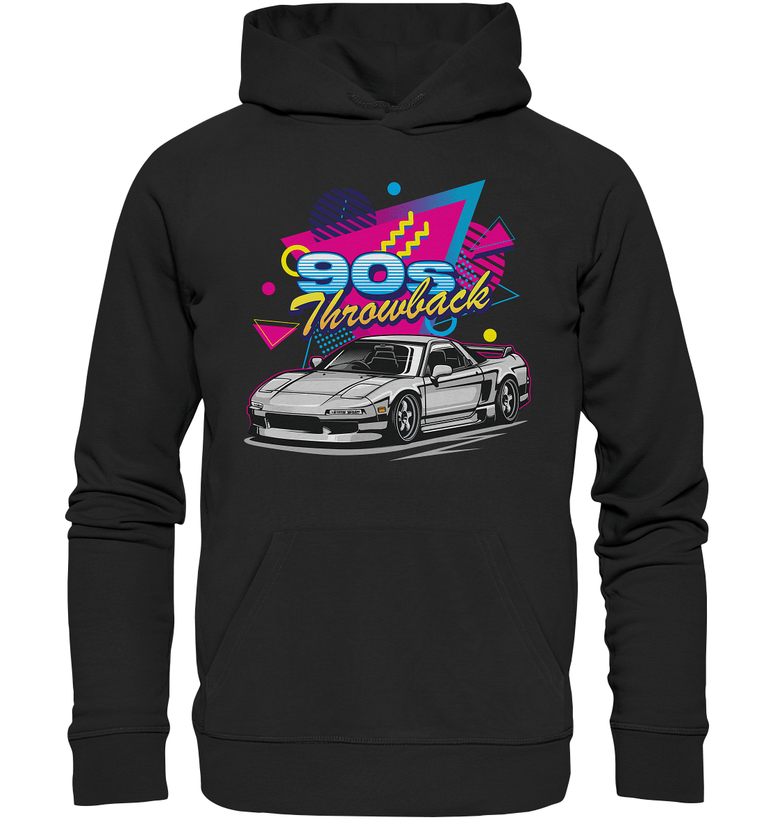 90s Throwback Honda NSX - Premium Unisex Hoodie - MotoMerch.de