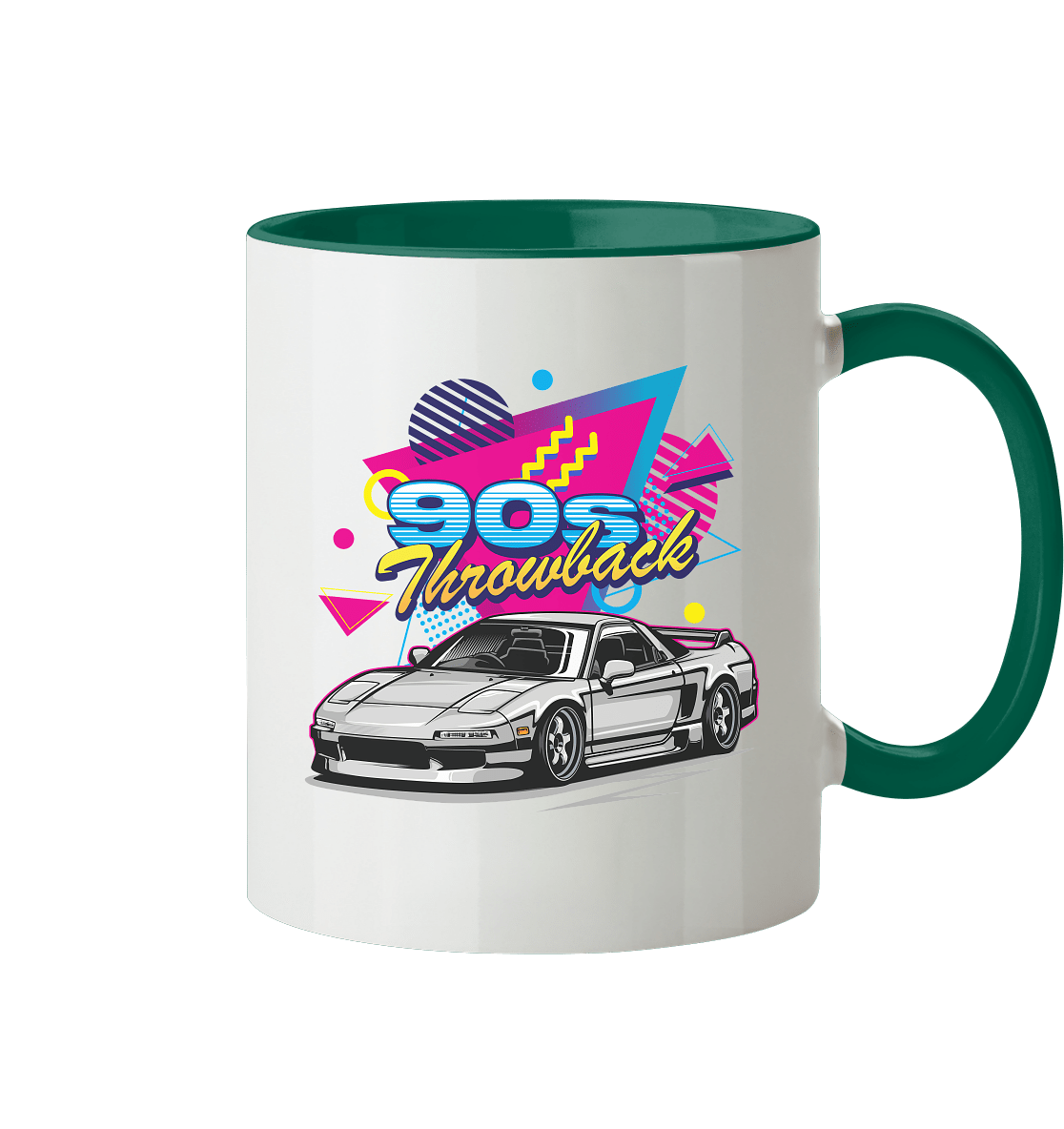 90s Throwback Honda NSX - Tasse zweifarbig - MotoMerch.de