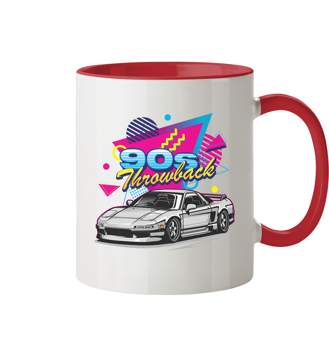 90s Throwback Honda NSX - Tasse zweifarbig - MotoMerch.de