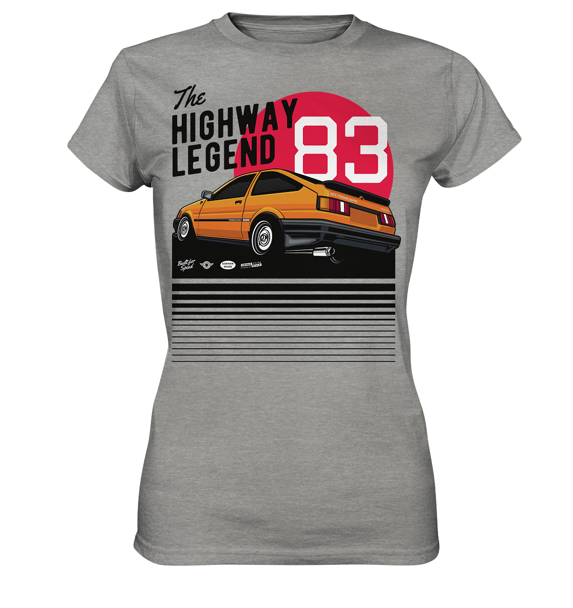 AE86 Corolla Levin - Ladies Premium Shirt - MotoMerch.de