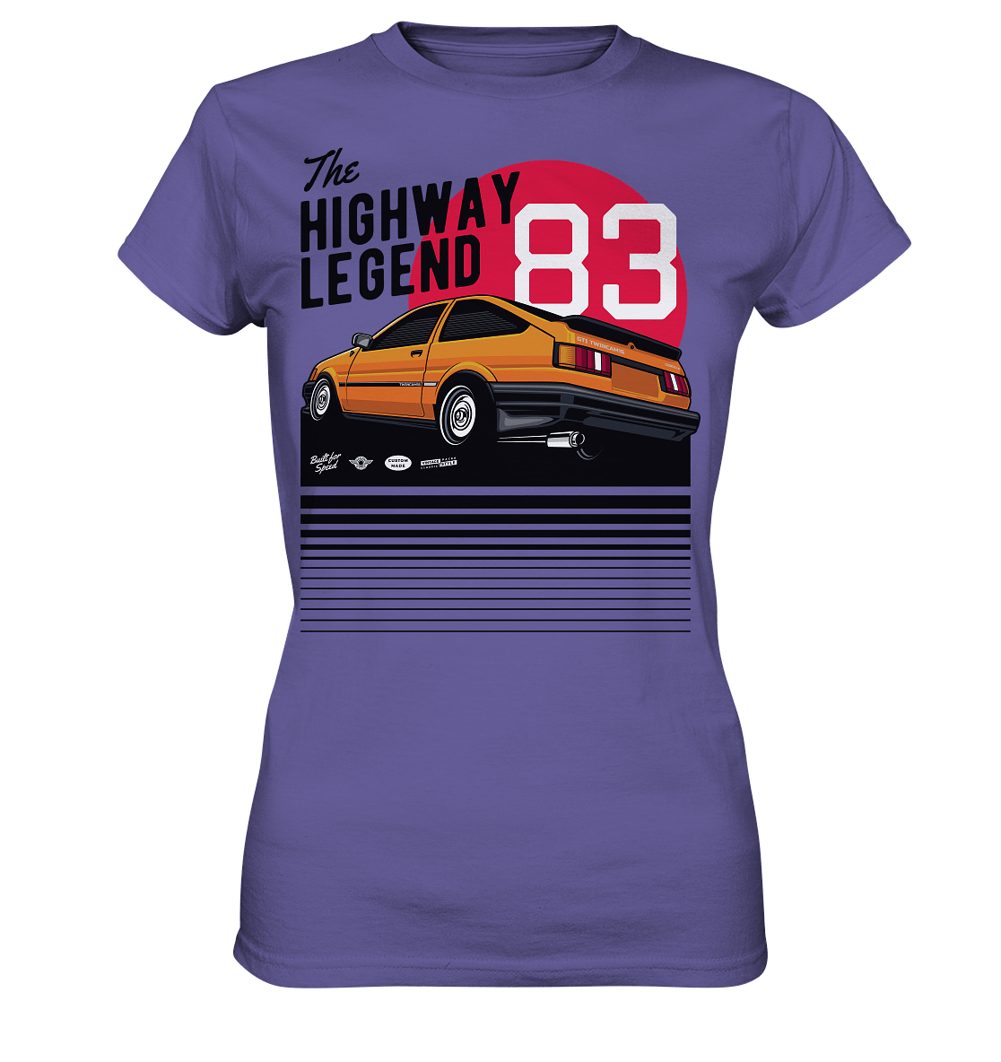 AE86 Corolla Levin - Ladies Premium Shirt - MotoMerch.de