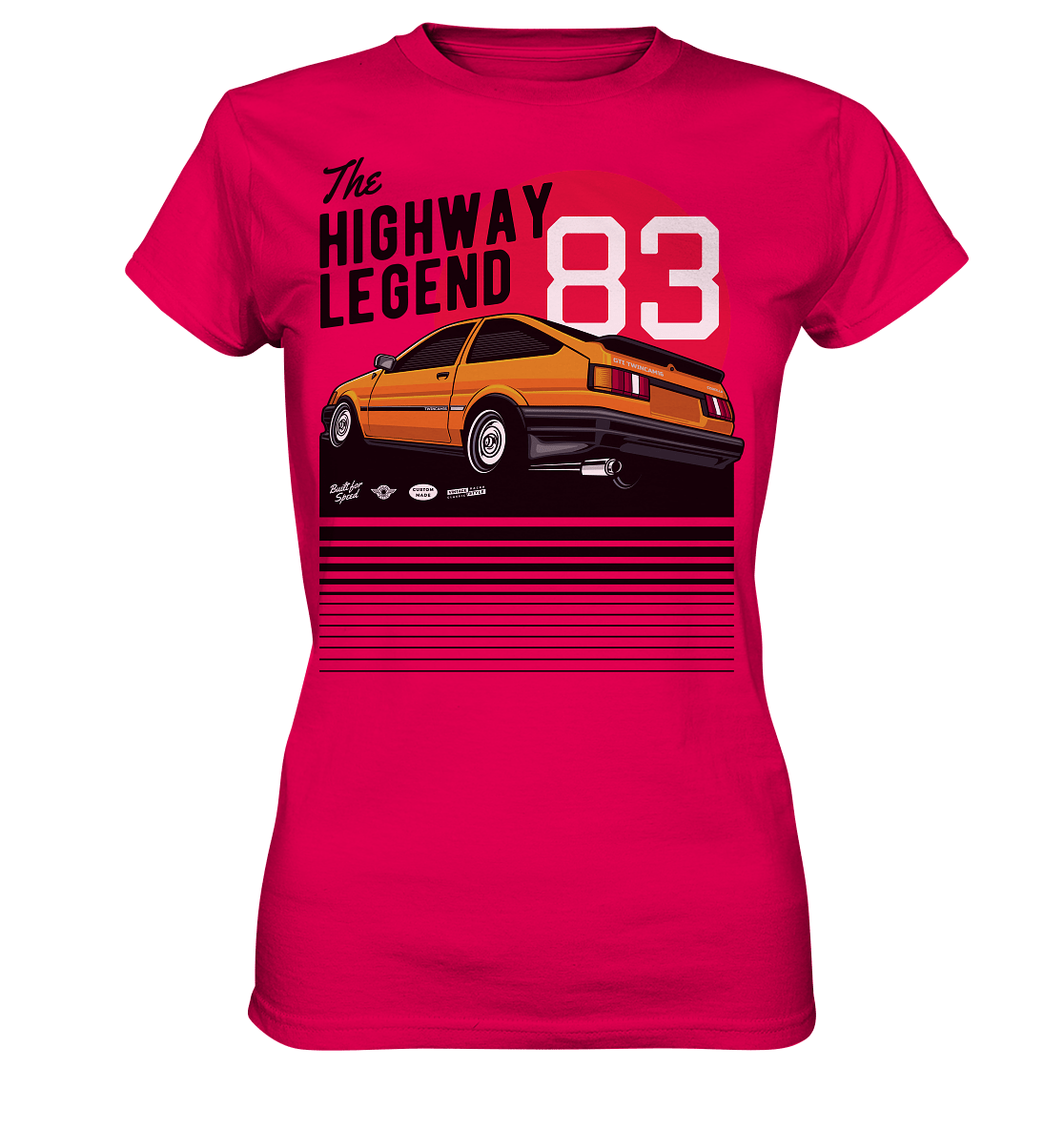 AE86 Corolla Levin - Ladies Premium Shirt - MotoMerch.de