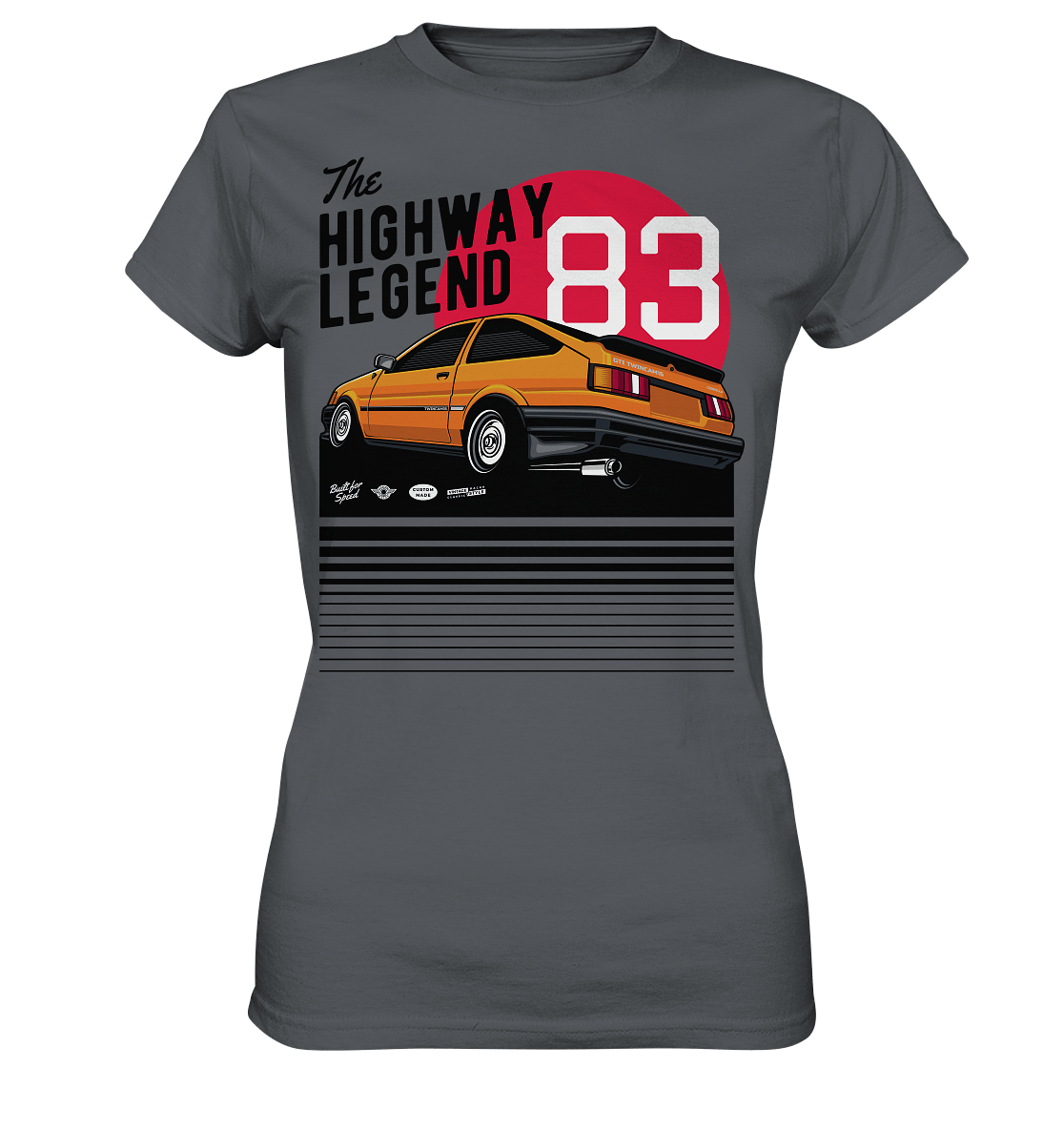 AE86 Corolla Levin - Ladies Premium Shirt - MotoMerch.de