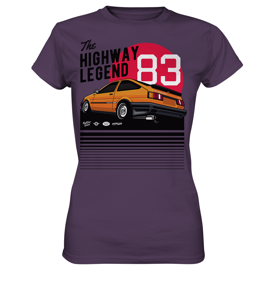 AE86 Corolla Levin - Ladies Premium Shirt - MotoMerch.de