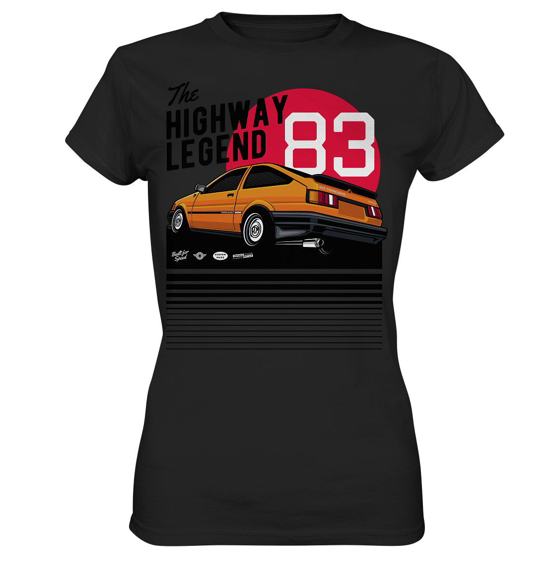 AE86 Corolla Levin - Ladies Premium Shirt - MotoMerch.de