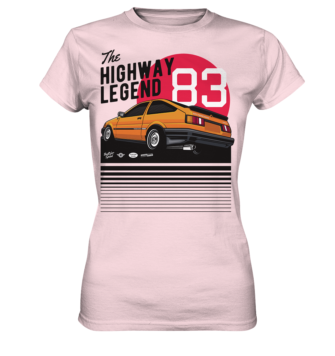 AE86 Corolla Levin - Ladies Premium Shirt - MotoMerch.de