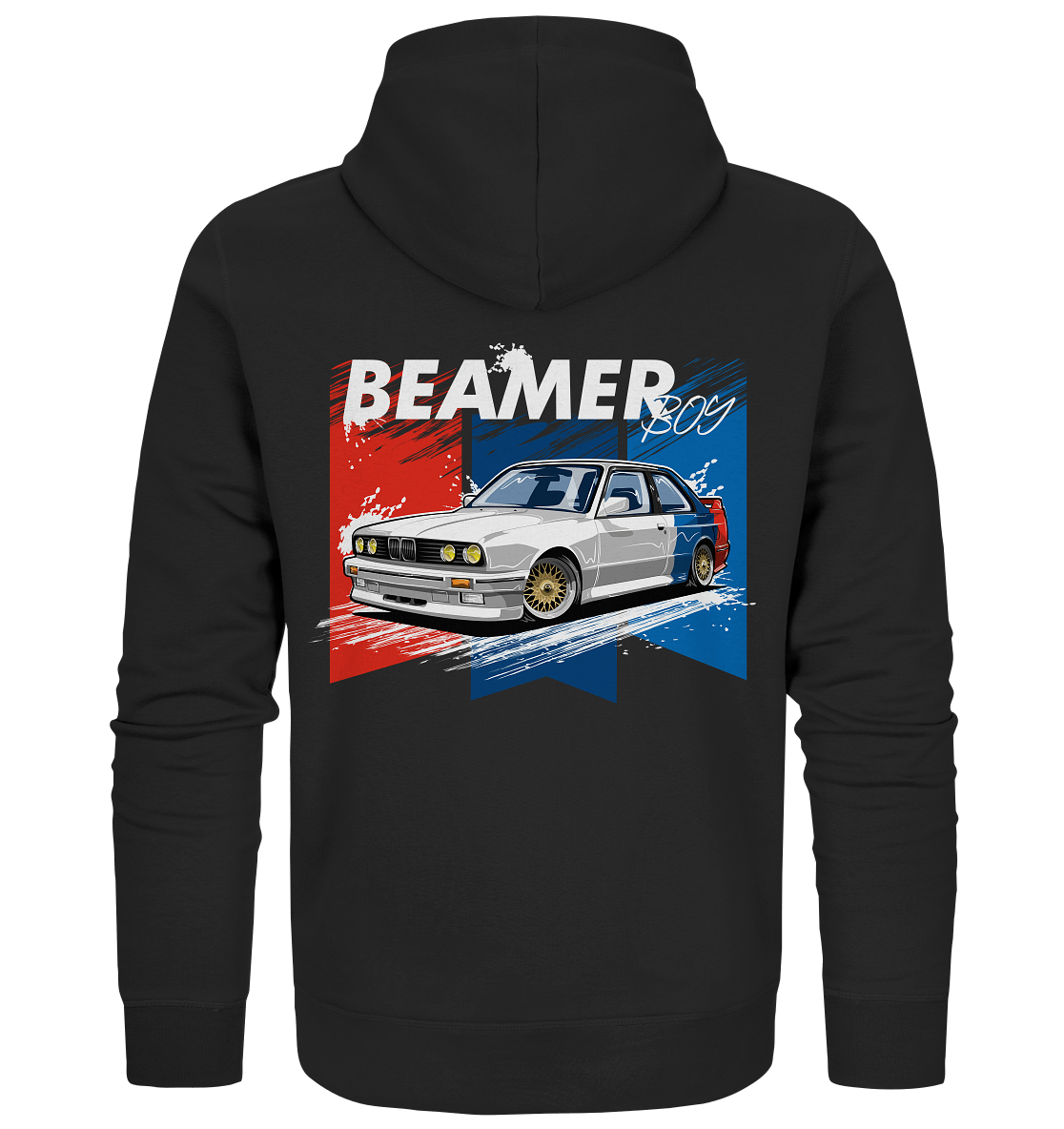 Beamer Boy E30 - Organic Zipper - MotoMerch.de