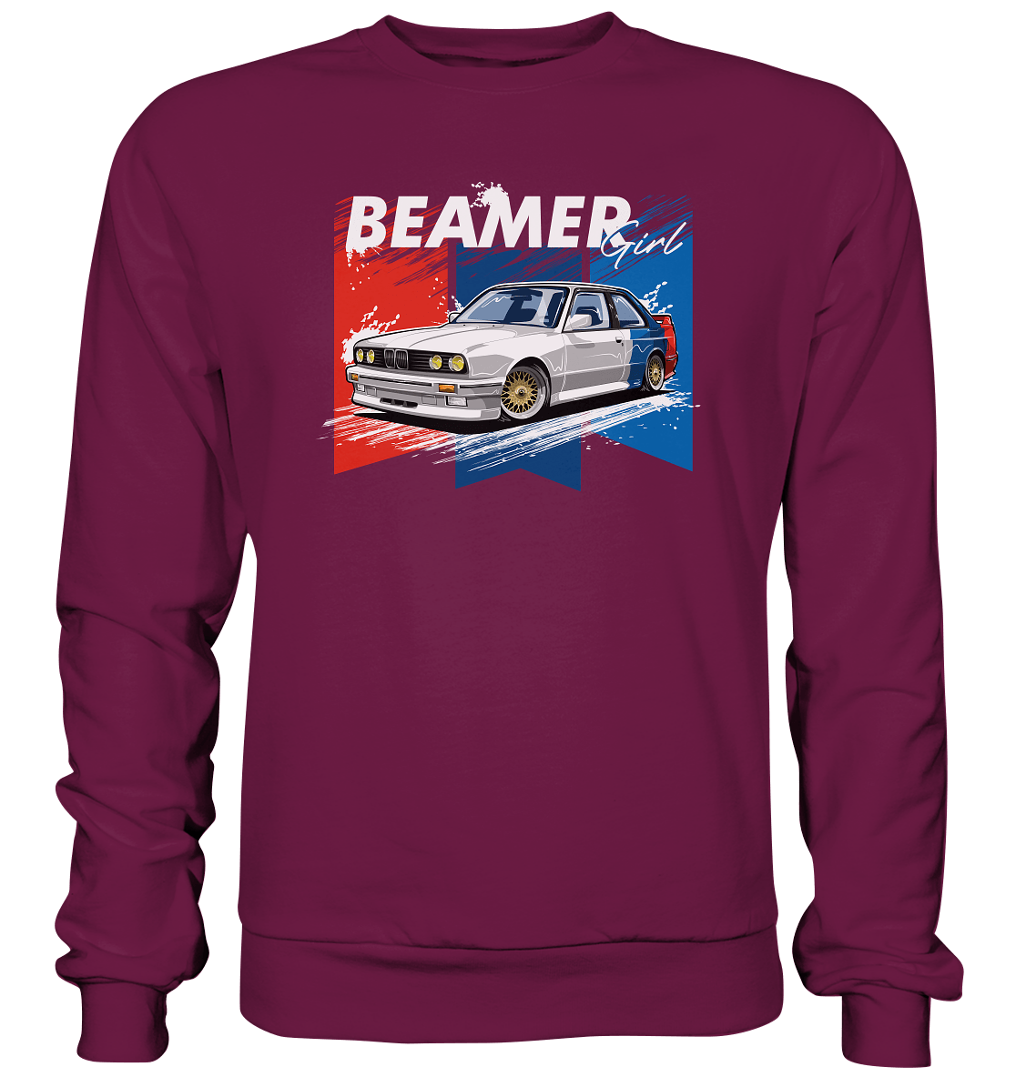 Beamer Girl E30 - Premium Sweatshirt - MotoMerch.de