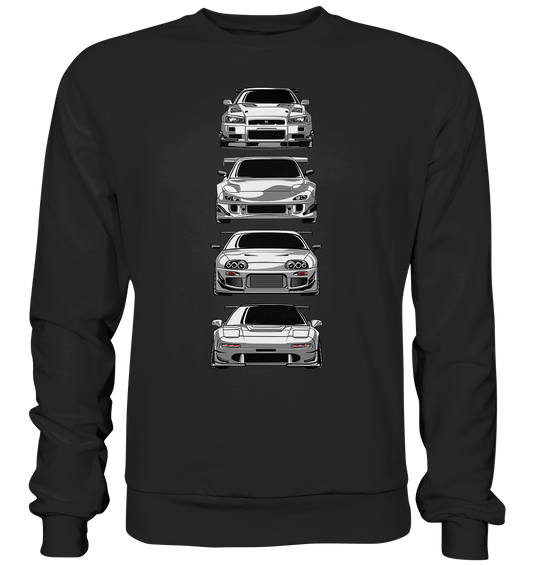 Black and White Legends - Premium Sweatshirt - MotoMerch.de
