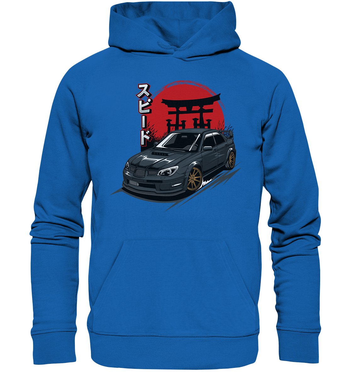 Black Hawkeye WRX STI - Premium Unisex Hoodie - MotoMerch.de