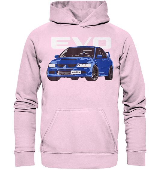 Blue Lancer Evo 8 - Basic Unisex Hoodie - MotoMerch.de