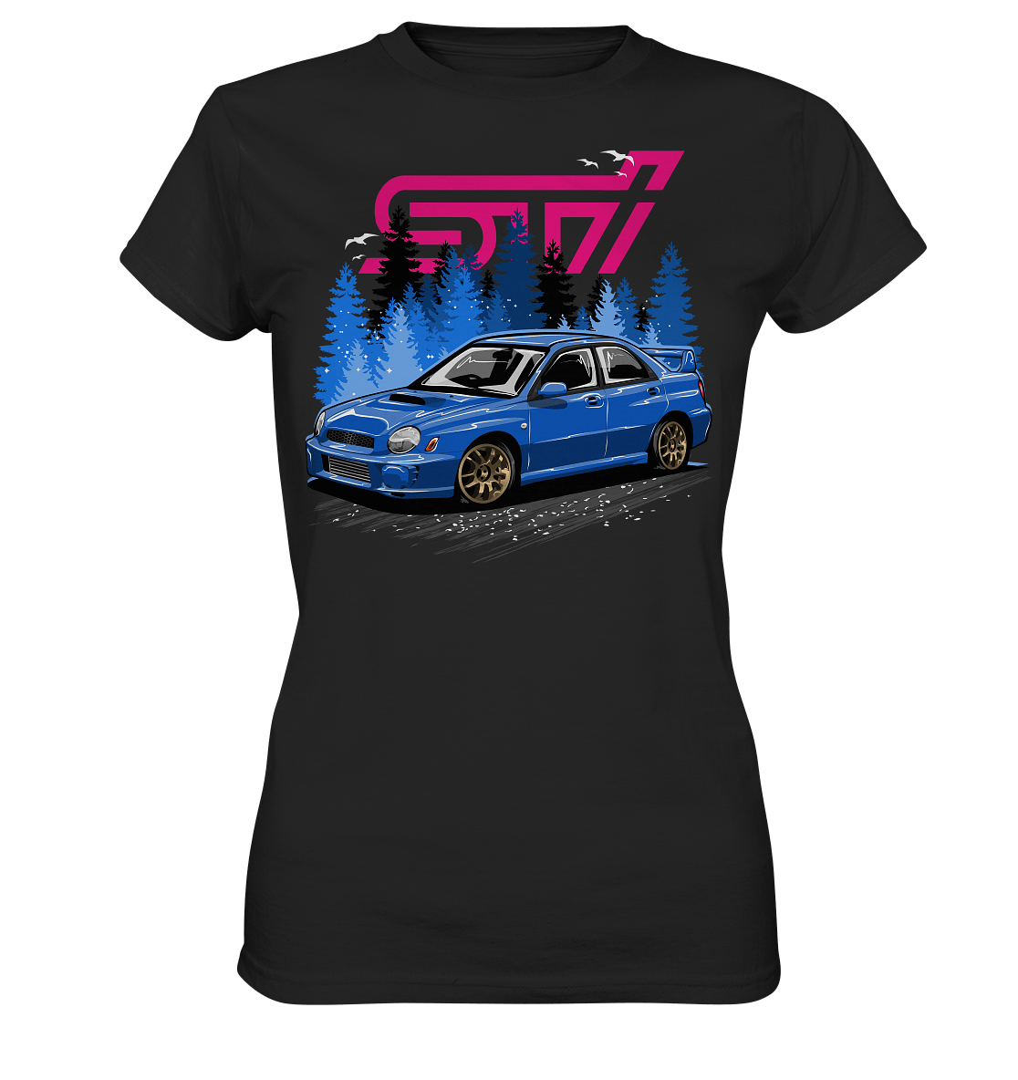 Bugeye Wrx Sti - Ladies Premium Shirt - MotoMerch.de