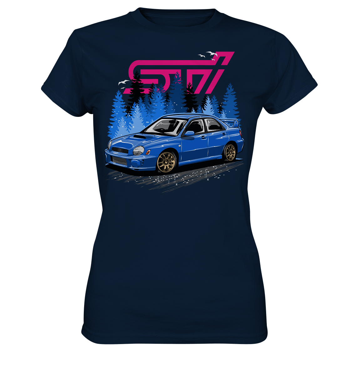 Bugeye Wrx Sti - Ladies Premium Shirt - MotoMerch.de