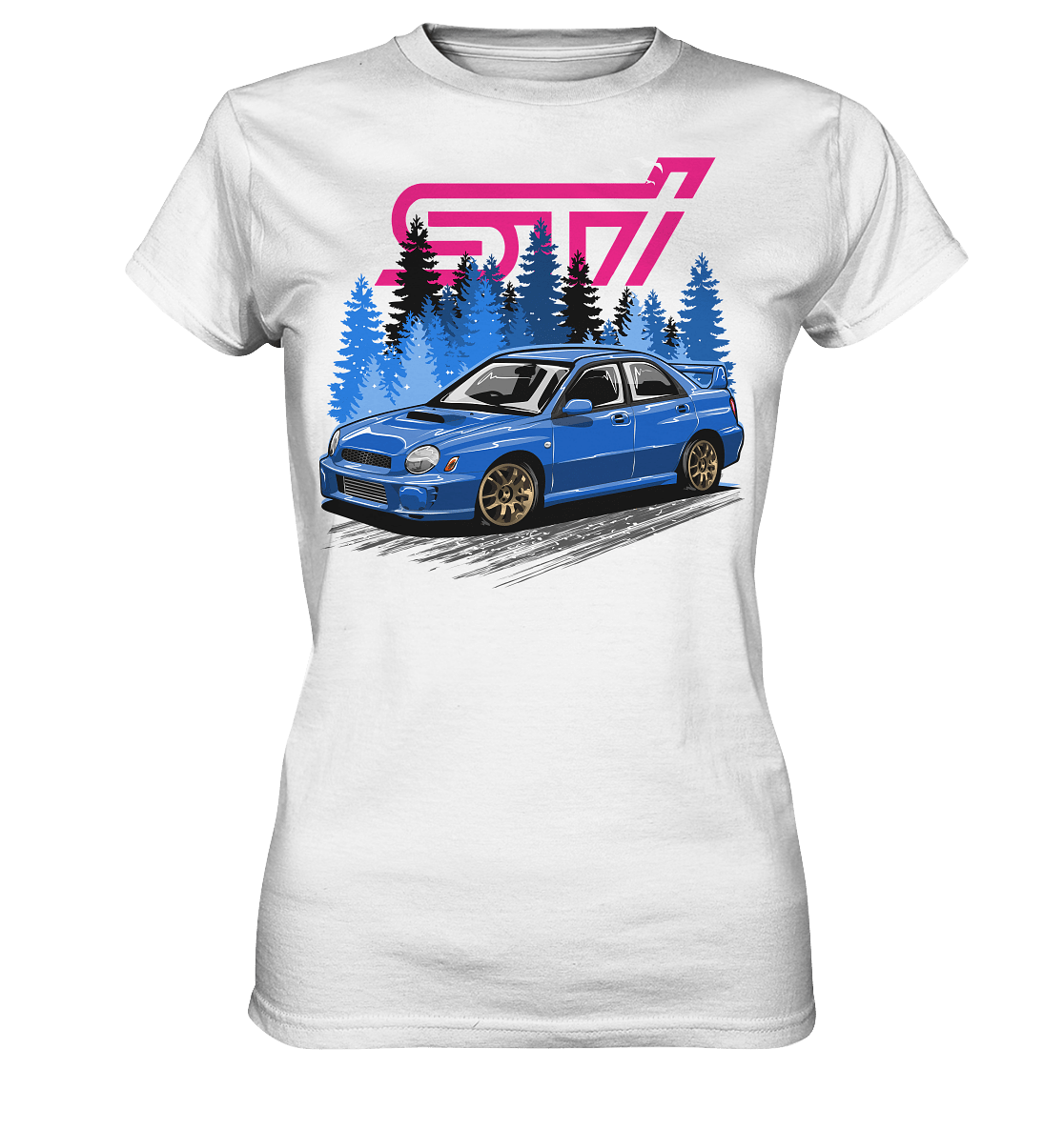 Bugeye Wrx Sti - Ladies Premium Shirt - MotoMerch.de