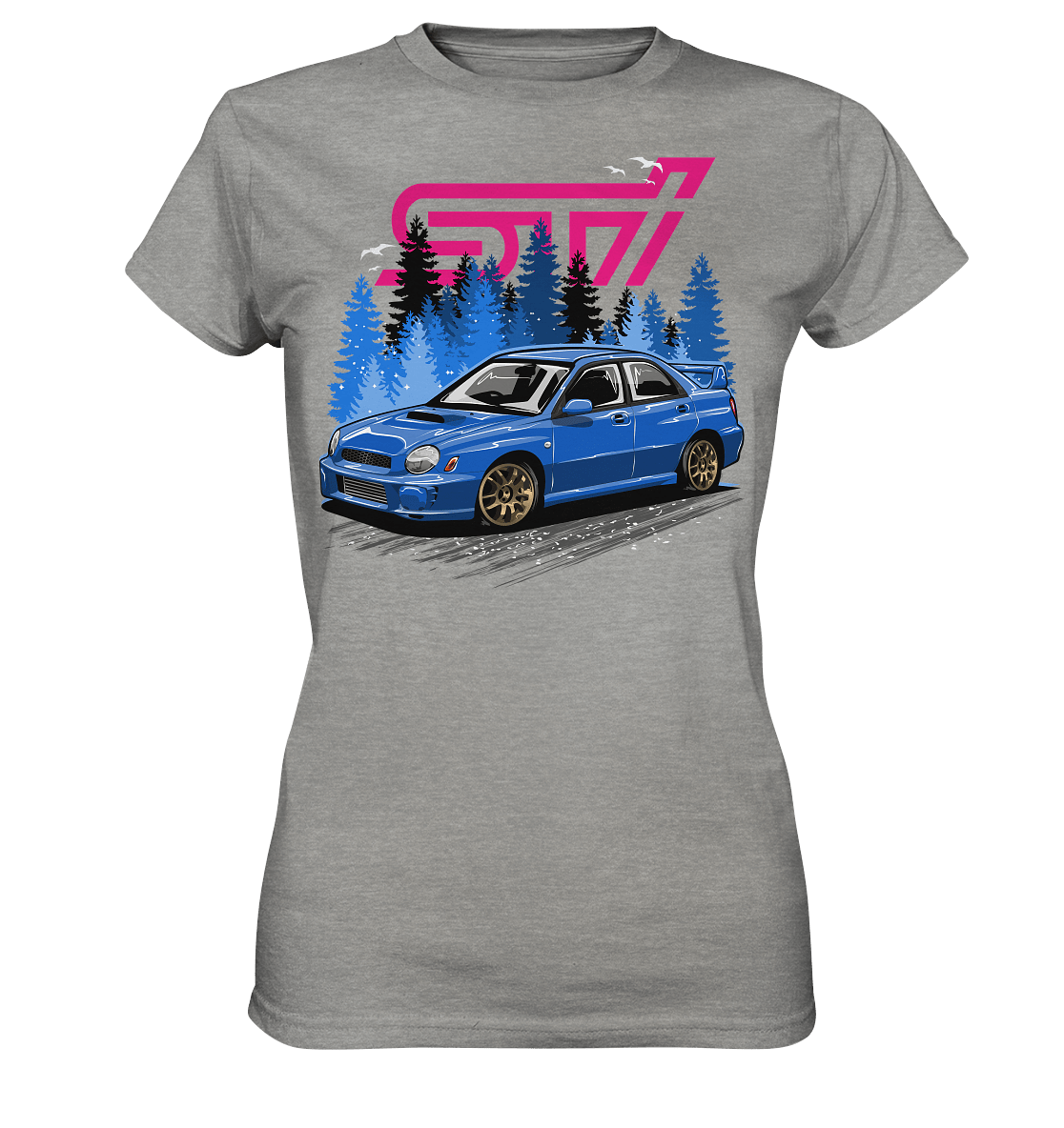 Bugeye Wrx Sti - Ladies Premium Shirt - MotoMerch.de