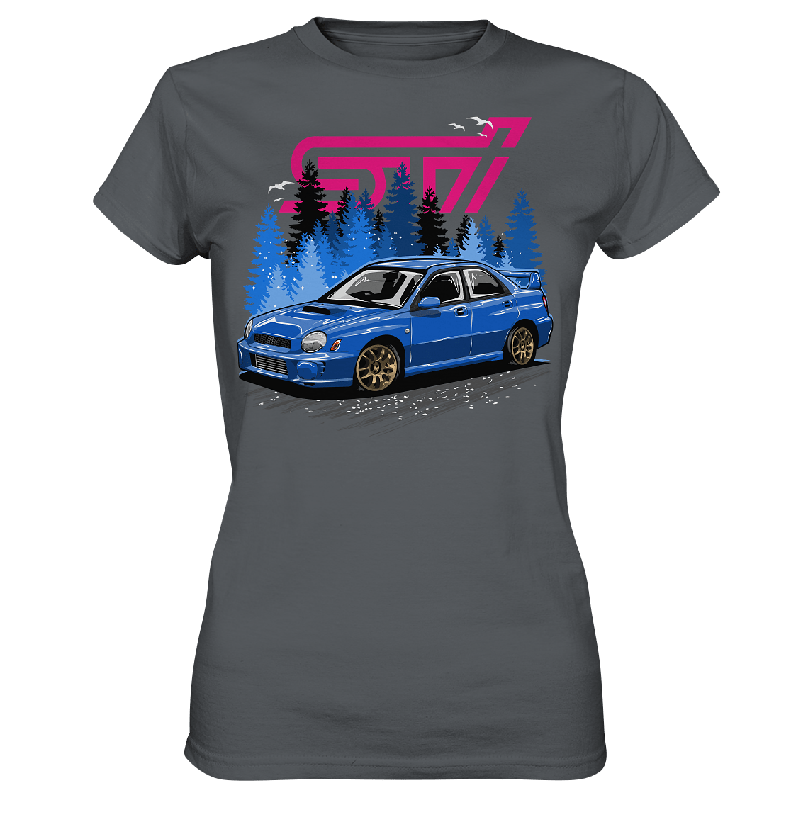 Bugeye Wrx Sti - Ladies Premium Shirt - MotoMerch.de