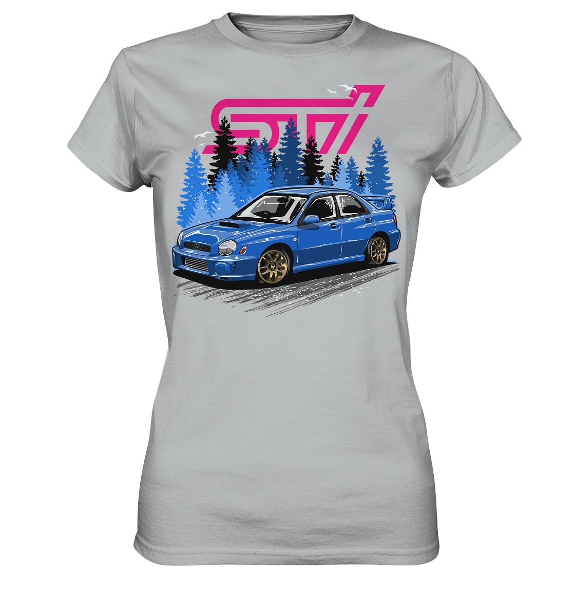 Bugeye Wrx Sti - Ladies Premium Shirt - MotoMerch.de