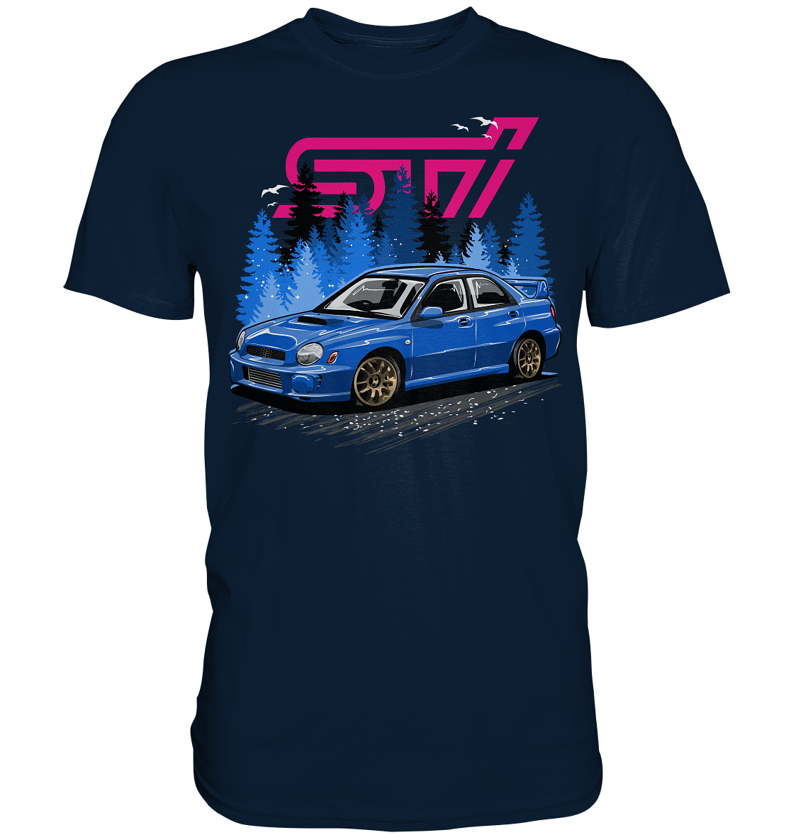 Bugeye Wrx Sti - Premium Shirt - MotoMerch.de