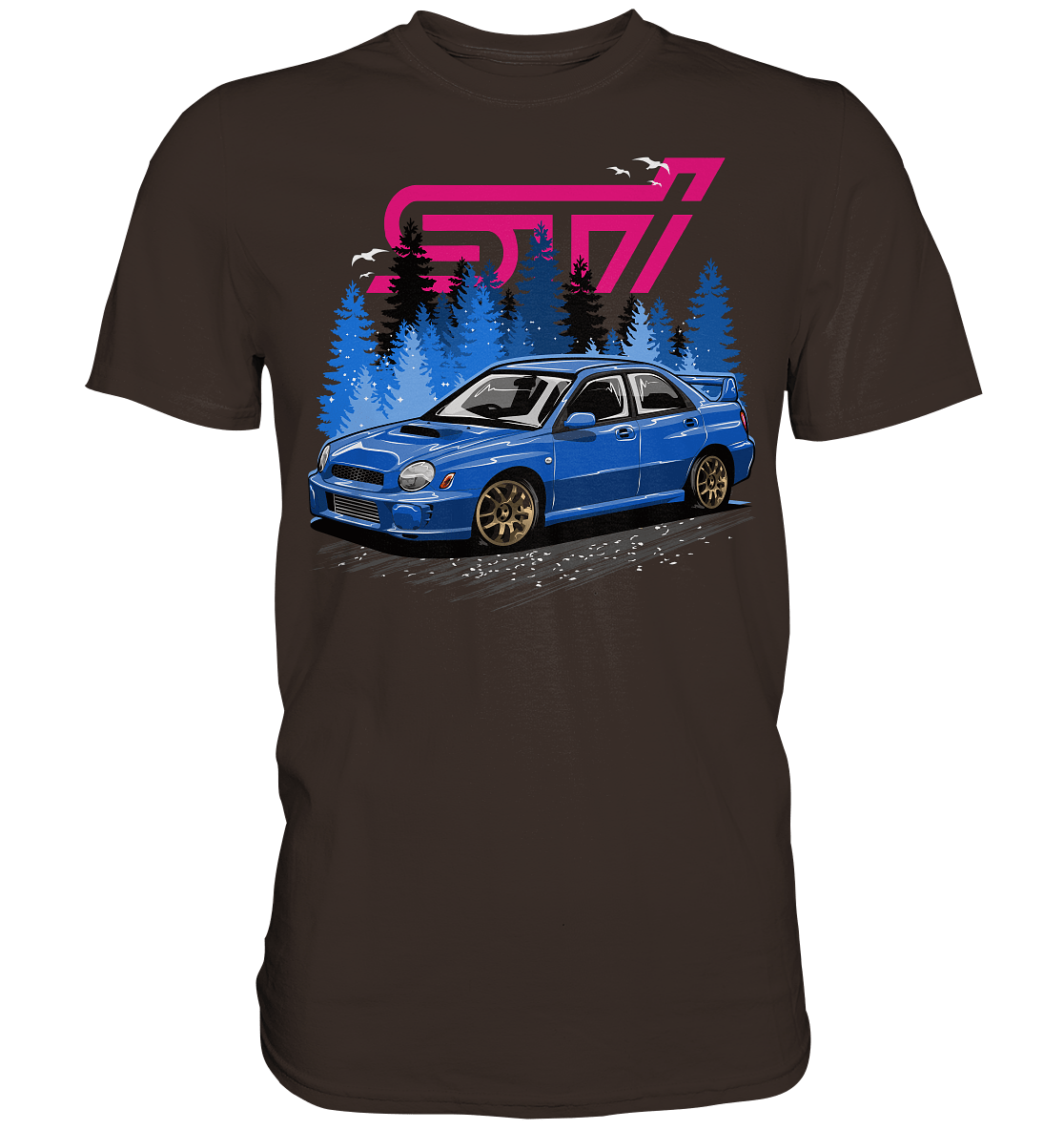 Bugeye Wrx Sti - Premium Shirt - MotoMerch.de